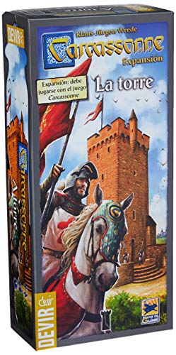 Devir - Carcassonne: La Torre, juego de mesa (BGCARTO)