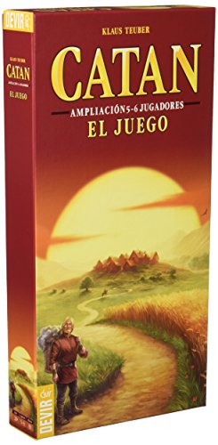 Devir - Catan, juego de mesa - Ampliación para 5 y 6 Jugadores (BGCATAN56)