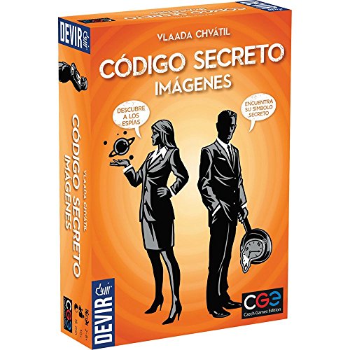 Devir - Código Secreto con imágenes, juego de mesa (BGCOSEIM)