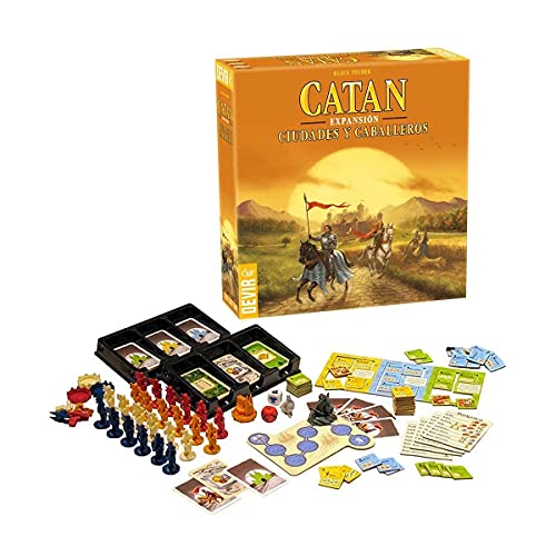 Devir - Expansión Catan: Ciudades y Caballeros, juego de mesa (BGCIUDADES)