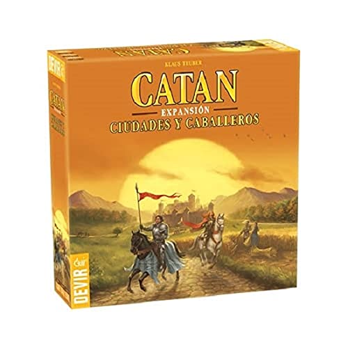 Devir - Expansión Catan: Ciudades y Caballeros, juego de mesa (BGCIUDADES)