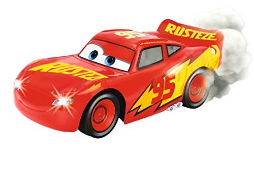 Dickie 203086005 Rayo Mcqueen Control Remoto Coche Lightnig Movimiento Completo y Escala 1:16