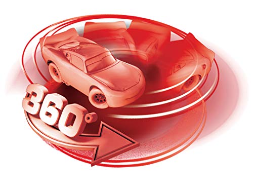 Dickie 203086005 Rayo Mcqueen Control Remoto Coche Lightnig Movimiento Completo y Escala 1:16