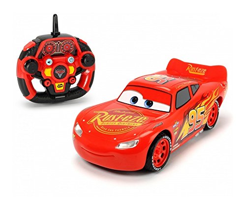 Dickie Coche radiocontrol Rayo McQueen de Cars 3 con función derrape (Dickie 3086005)