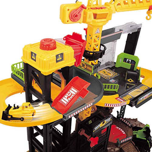 Dickie- Set construcción con vehículos, Multicolor (3729010)