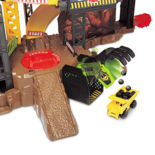 Dickie- Set construcción con vehículos, Multicolor (3729010)