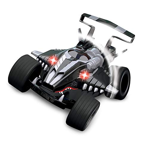 Dickie Toys 201119138 G-Wolf - Coche teledirigido con función Flip, Velocidad de hasta 10 km/h, 2,4 GHz, Color Gris