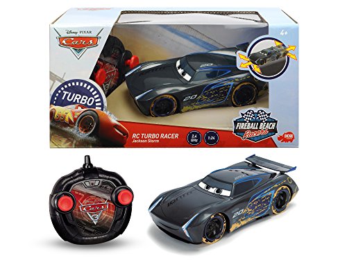 Dickie Toys Coche de Juguete teledirigido Cars 203084017, Escala 1:24