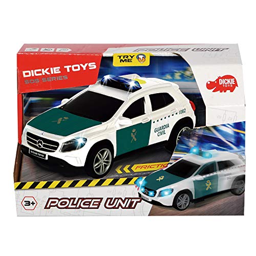 Dickie Toys - Guardia Civil Coche Mercedes Clase A 15 cm - 1152015 (+3 años)