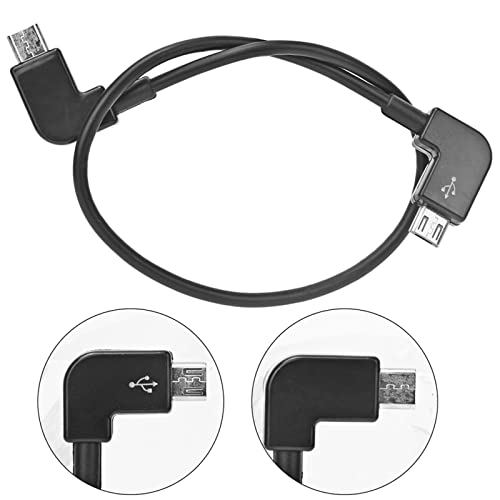 Dilwe Cable Micro USB, Accesorio de Reemplazo de Cable Micro USB RC Compatible con Mavic Mini Drone(Micro-USB a Micro-USB )