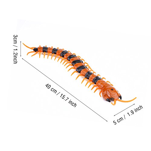 Dilwe Juguete del Ciempiés de RC, Juguete Teledirigido Infrarrojo Scolopendra RC Toy