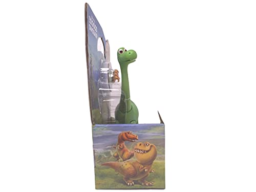 Dinosaurio de juguete "Arlo Disney" con mini personajes – Dinosaurio de 19 cm personajes Disney pequeños 3 cm – Muñecos Disney Dinosaurios juguete de plástico el buen viaje de Arlo Pixar mini juguetes