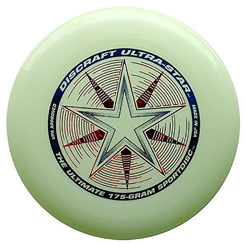 Discraft Ultrastar - Disco Volador, 175g, Brilla en la Oscuridad