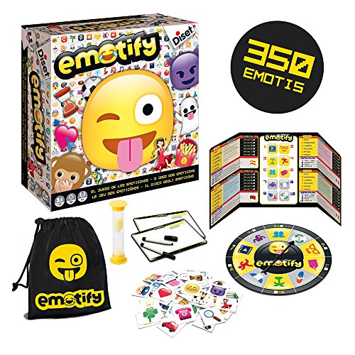 Diset - Emotify, Juego de mesa familiar a partir de 10 años