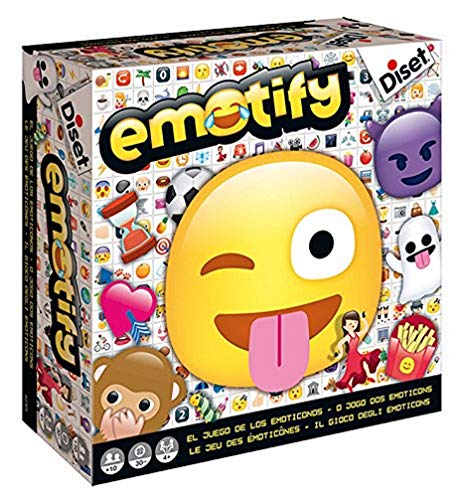 Diset - Emotify, Juego de mesa familiar a partir de 10 años