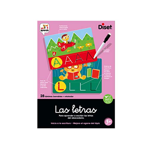 Diset - Las Letras - Juego educativo para aprender las letras y el abecedario