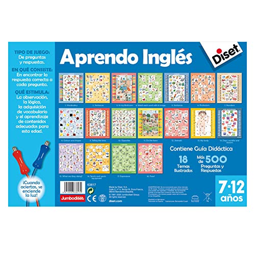 Diset - Lectron Aprendo Inglés, Juego educativo a partir de 7 años