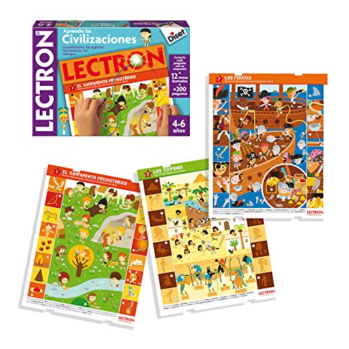 Diset Lectron - Érase una Vez, Juego Educativo de asociar Preguntas y respuestas 64939