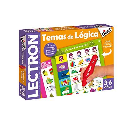 Diset - Lectron Lapiz Temas De Logica - Juego educativo a partir de 3 años