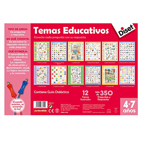 Diset - Lectron Temas Educativos - Juego educativo a partir de 4 años