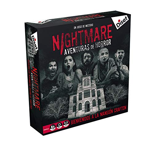 Diset- Nightmare - Juego de mesa adulto a partir de 16 años