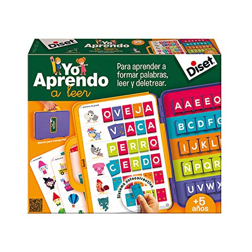 Diset - Yo aprendo a Escribir - Juego Educativo a Partir de 4 años + Yo aprendo a Leer - Juego Educativo a Partir de 5 años