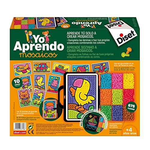 Diset - Yo Aprendo Mosaicos - Juego educativo a partir de 4 años