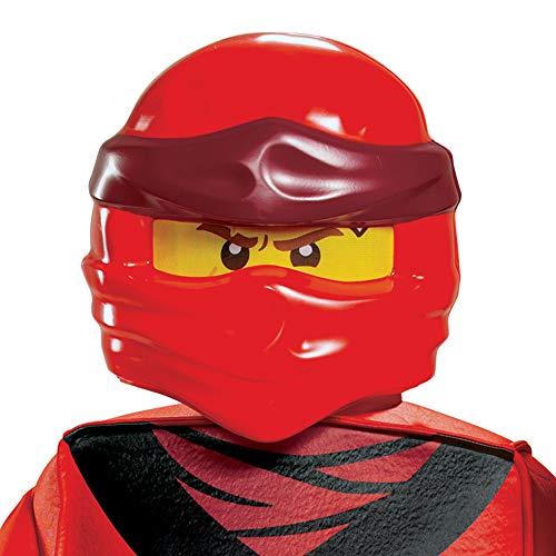 Disguise Disfraz Niño Ninjago Kai Rojo Deluxe, Disfraz Superhéroe Niño Disponible En Talla L