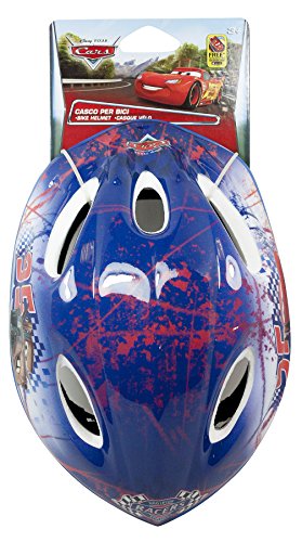 Disney 35511 Cars 2 Casco de Ciclista Infantil (52-56 cm), Multicolor