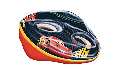 Disney Cars 3 Easy - Casco para niño, Color Negro, Talla M (52-56 cm)