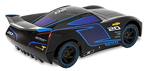 Disney Cars Jackson Storm - Máquina de mando a distancia personalizable, 27 cm