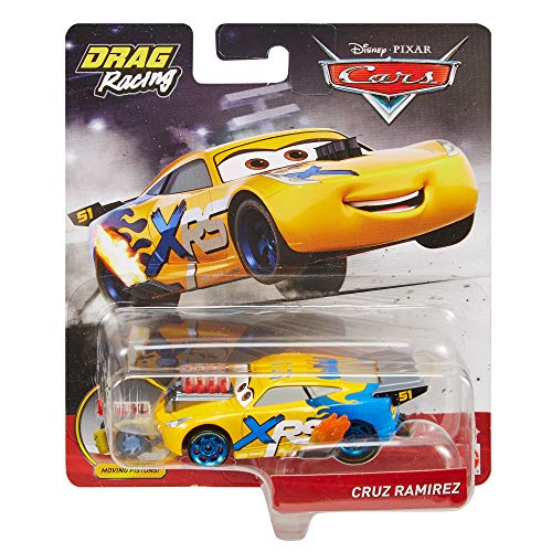 Disney Cars - XRS Vehículo Cruz Ramírez Coches de juguete niños +3 años (Mattel GFV35)