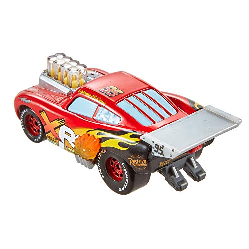 Disney Cars - XRS Vehículo Rayo McQueen Coches de juguete niños +3 años (Mattel GFV34)