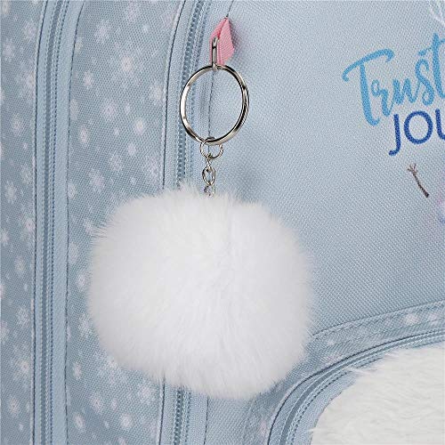 Disney Cartera Escolar Frozen Trust Your Journey, Azul