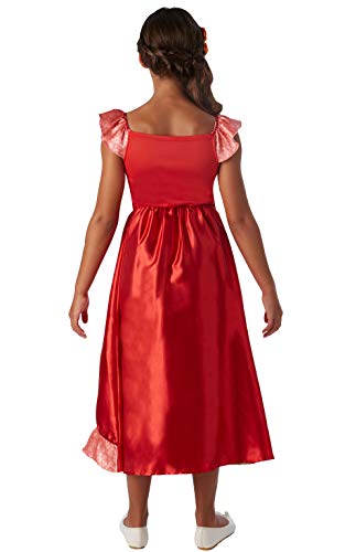 Disney - Disfraz de Elena de Avalor Deluxe para niña, infantil 5-6 años (Rubie's 630038-M)