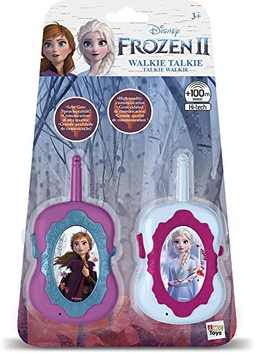 Disney Frozen 16644FR - Set de 2 walkie talkies (IMC Toys 16644) - Walkie Talkie, Muñecas y Accesorios A Partir de 4 años