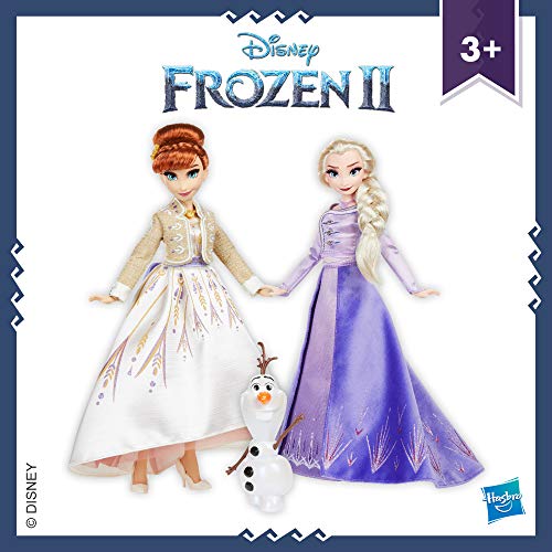 Disney- Frozen 2 Elsa Anna y Olaf Multipack (Hasbro E8749EP5) , color/modelo surtido