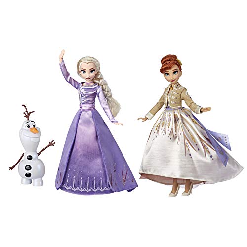 Disney- Frozen 2 Elsa Anna y Olaf Multipack (Hasbro E8749EP5) , color/modelo surtido