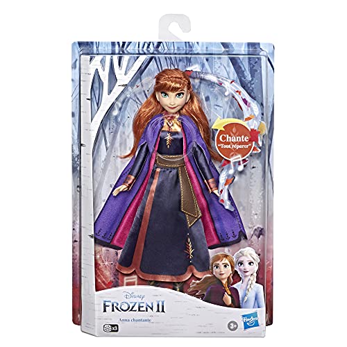 Disney Frozen 2 - Muñeca de Princesa Disney Anna Canante (27 cm)