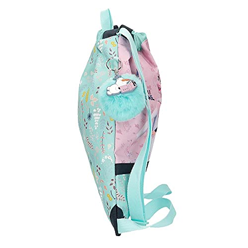 Disney Frozen Arendelle is Home Mochila Saco Azul 30x40 cms Poliéster