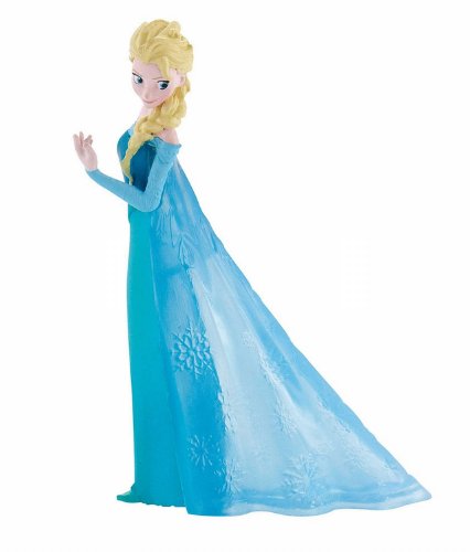 Disney Frozen Figura Elsa, Color Azul/Patchwork (Bullyland 12961)