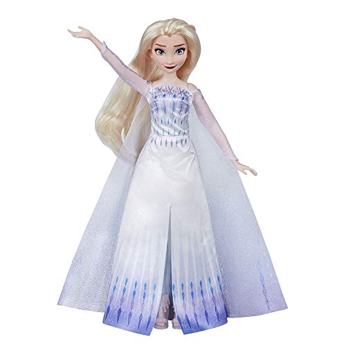 Disney Frozen Muñeca Musical de la Aventura Elsa Cantando, Canta la canción 'Show Yourself' de Disney Frozen 2 Movie, Elsa Toy para niños