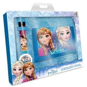 Disney Frozen Set Reloj Digital y Billetera en Caja (WD19657), Multicolor (Kids Licensing 1)