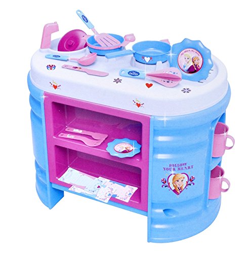 Disney Gran Cocina Frozen, Referencia RLP-001, con Accesorios y Figuras de acción