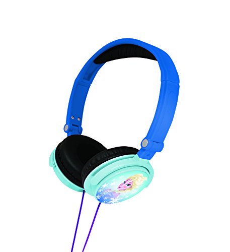 Disney HP010FZ Auriculares Estéreo, Diadema Ajustable Y Plegable, Azul