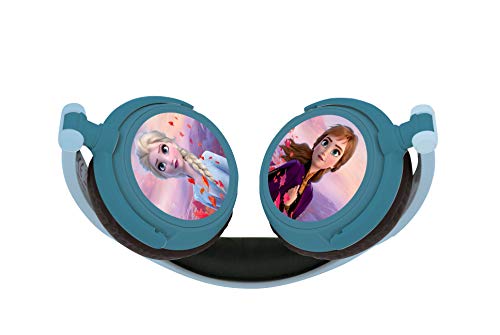 Disney HP010FZ Auriculares Estéreo, Diadema Ajustable Y Plegable, Azul