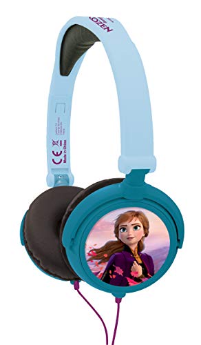 Disney HP010FZ Auriculares Estéreo, Diadema Ajustable Y Plegable, Azul