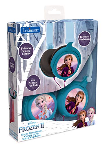 Disney HP010FZ Auriculares Estéreo, Diadema Ajustable Y Plegable, Azul