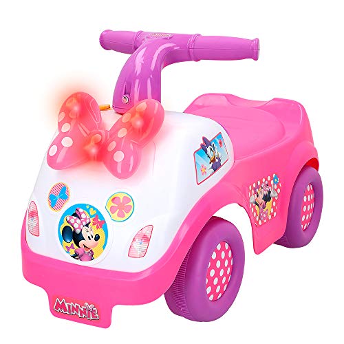 Disney- Mickey & Friends Correpasillos camión interactivo, Minnie (Colorbaby 46348)