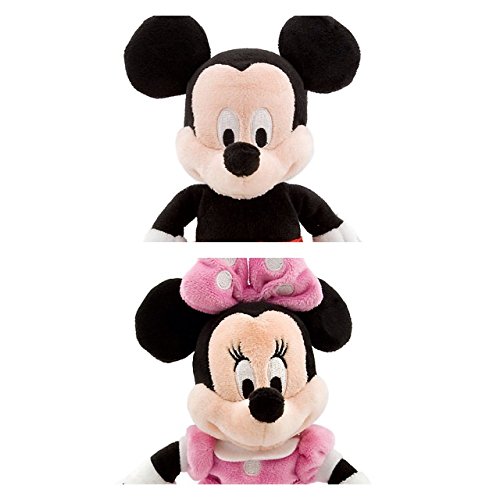 Disney MICKEY MOUSE e MINNIE Peluche Pequeño Set 20cm La Casa de Mickey Mouse